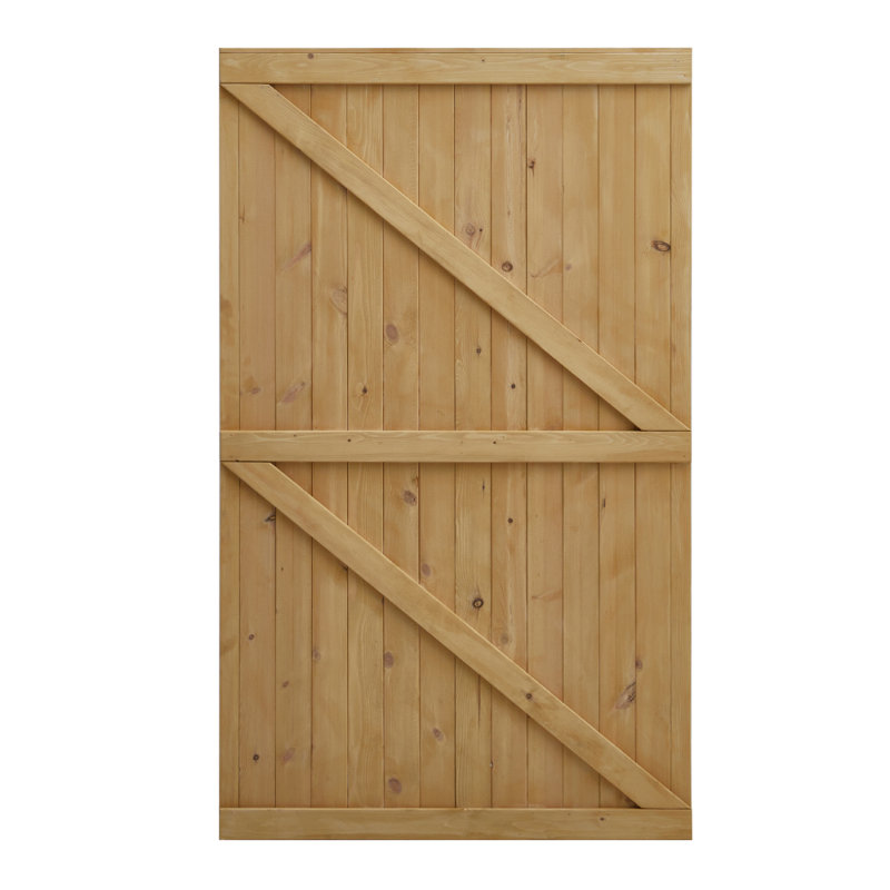Luana Wood Gate, 152cm H x 91cm W x 2cm D