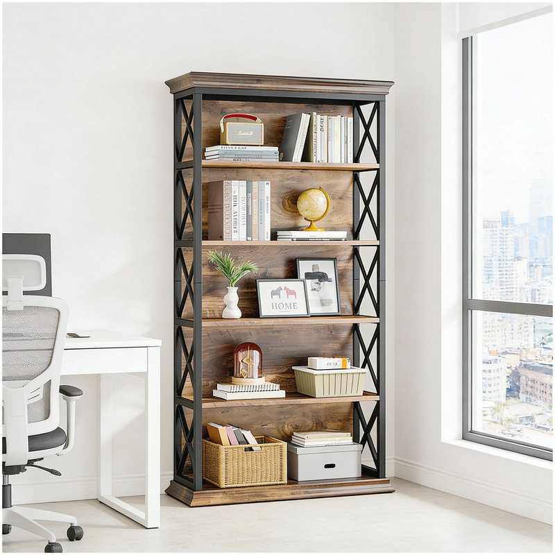 Stylish Shelf,Spacious Bookcase,Modern Style Bookshelf