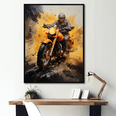 " Yellow Dirt Bike Adventure III "