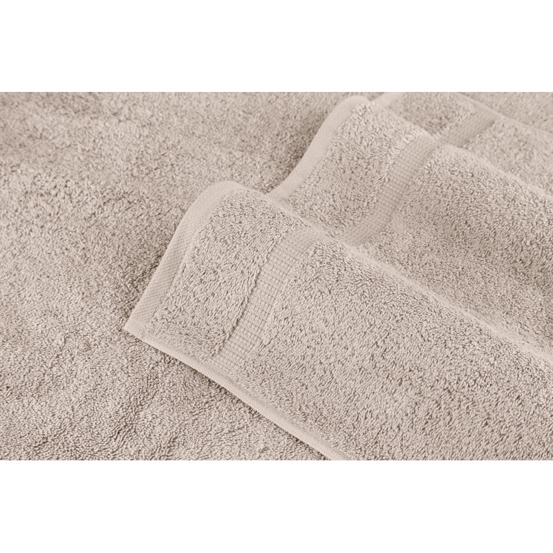 Essuie-mains Agathon 100% coton, Taupe