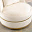 Fauteuil d'appoint en velours surdimensionné 360 degrés-494137109