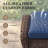 Gaetanino Wicker Outdoor Ottoman with Cushion-704381067-710947570