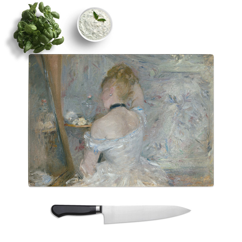 Woman at Her Toilette by Berthe Morisot Chopping Board, 0.4cm H x 28.5cm W x 39cm L