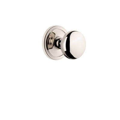 Grandeur Circulaire Rosette Double Dummy with Fifth Avenue Door Knob