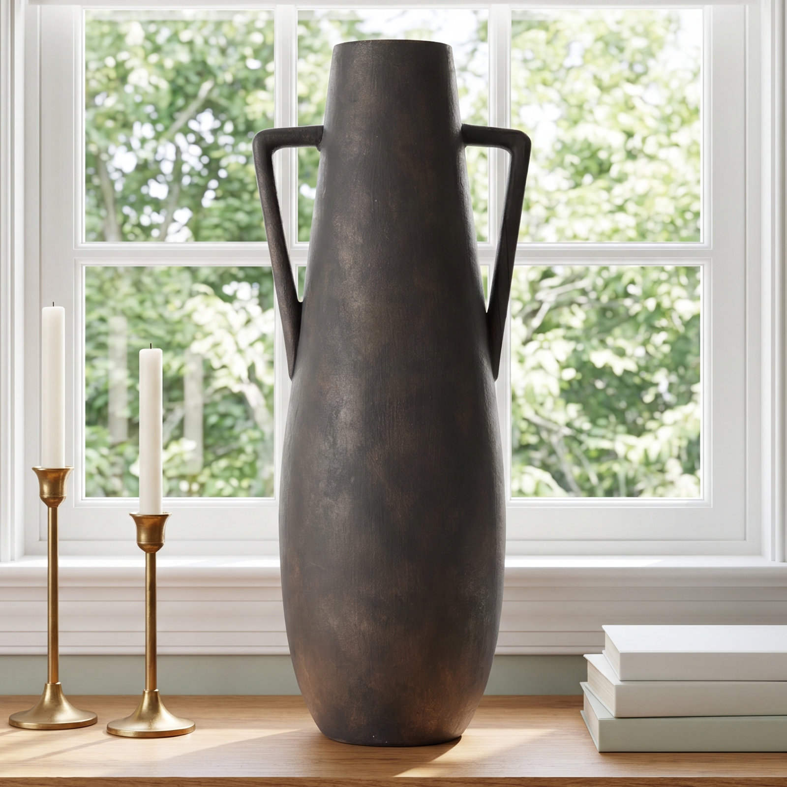 Ardith 16.93'' Ceramic / Porcelain Table Vase