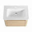 Wall-Mounted Bathroom Vanity With Sink And Soft-Close Door