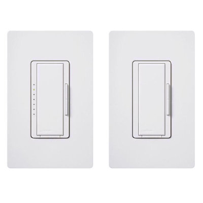 Lutron Maestro White 150 W 3-Way Dimmer Switch 1 pk