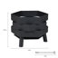 Hexagon Steel Smokeless Fire Pit