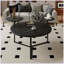 Table basse moderne avec deux tablettes
