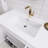 41.73228'' Single Bathroom Vanity with Acrylic Top-70182631