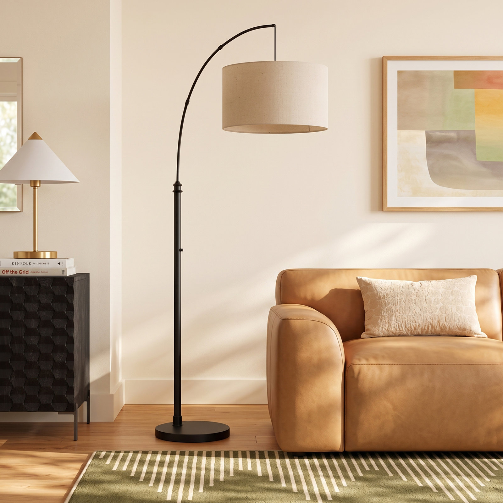 Finley 75.5'' Floor Lamp, Black