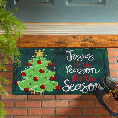 Tapis gaufré Jesus Is The Raison