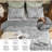 100% Cotton Yarn-Dyed Jacquard Duvet Floral Duvet Cover Set-115609429-115609412