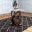 Tyriah Glass Top End Table