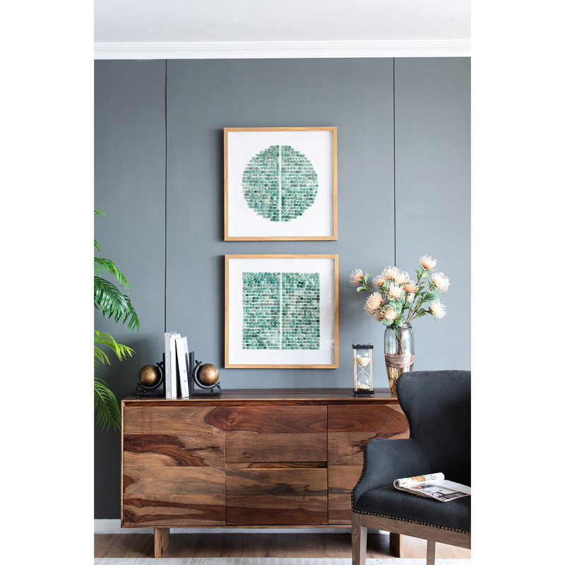 Art mural boîtes de pierre, 2 - ajoute une touche unique en plastique multicolore, 40% ps 23,6 pouces de 2 art décoratif améliore l'espace avec la texture 23,6 x 23,6 x 1,2