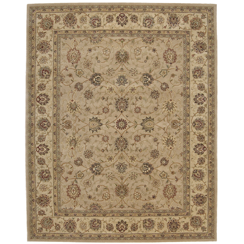 Deguzman Wool Oriental Indoor Rug, Rectangle 5'6" x 8'6"
