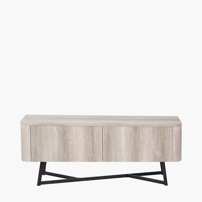 Angeliah 120cm Sideboard, Grey Oak