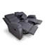 Binzel 2 Seater Linen Reclining Sofa
