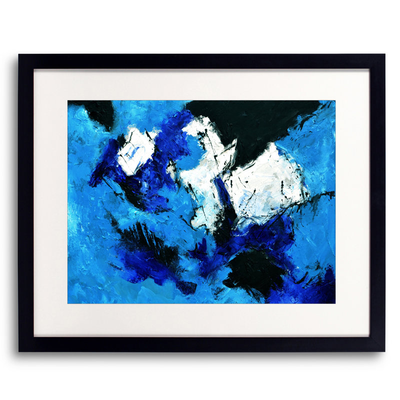 Deep Blue Print by Pol Ledent, 16" H x 20" W