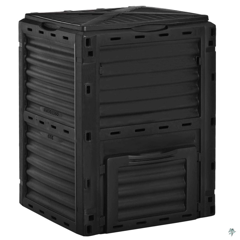 Composteur d'extérieur à grande capacité Outsunny