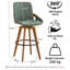 Swivel Upholstered Counter Stool-154153731-154153730
