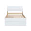 Cadre de lit simple moderne pour lit gigogne en chêne clair -361163994