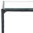 Evelynn Glass Top End Table-494243636