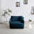 Chenille bleu sélectionné