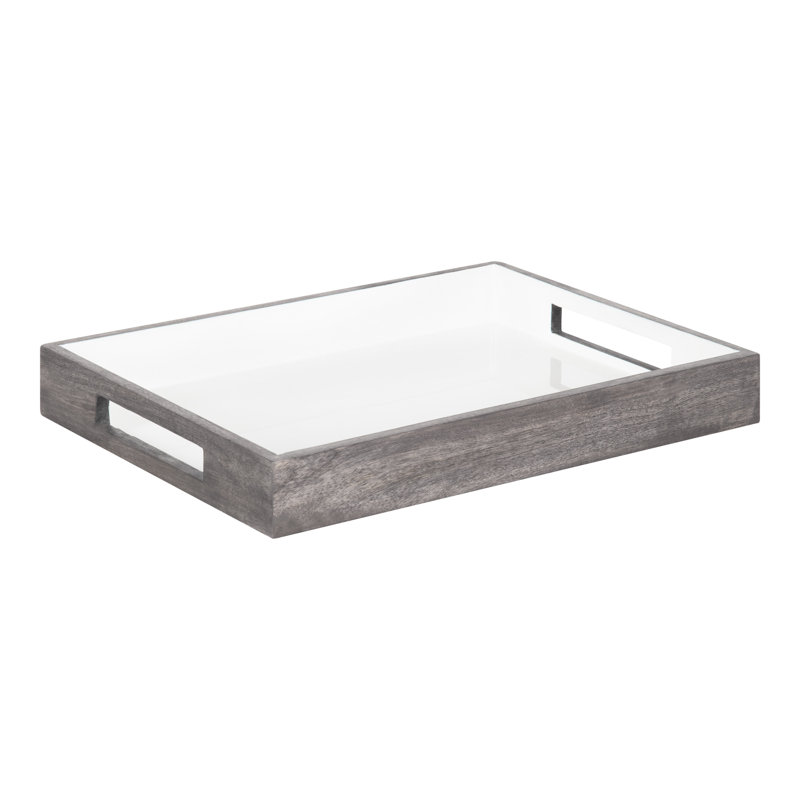 Plateau de coiffeuse Osuna, gris