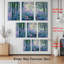 «Water Lily Pond», impression sur toile impressionniste (ensemble de 3)-1395121307