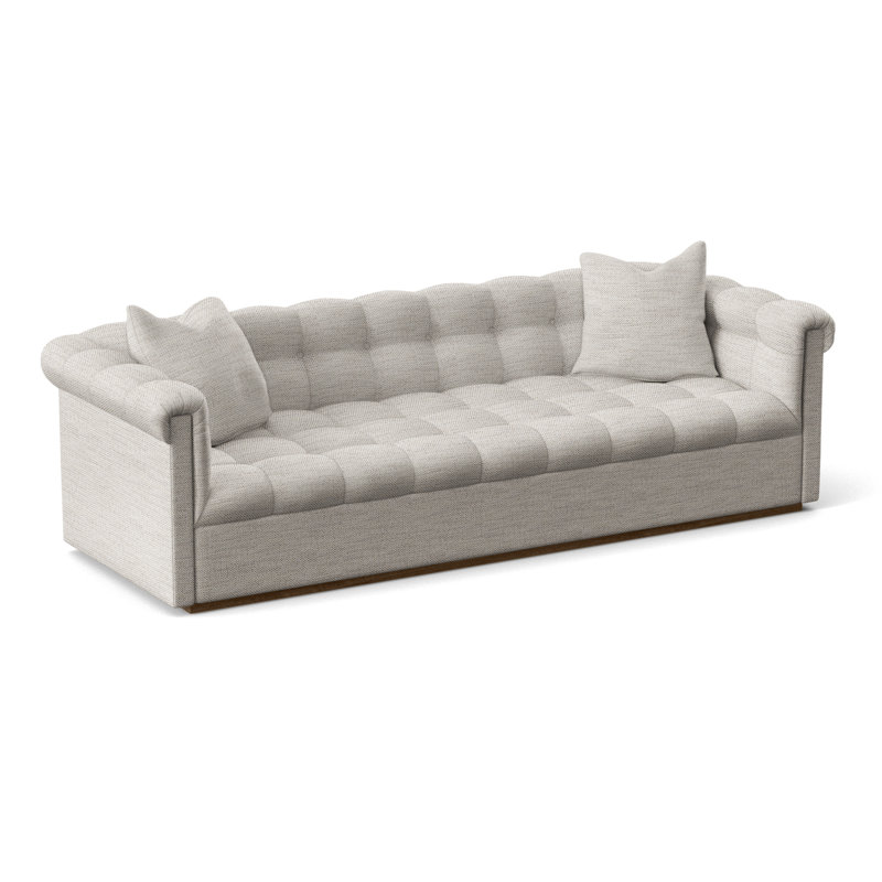 Thom Filicia Home 108" Nottingham Extended Sofa, Impala Linen, Havana