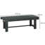 Solid Wood Outdoor Bench