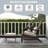 Outsunny Patio Wicker Adirondack Chair with Ottoman-1841255032