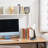 Suprima Yak About It Durable Bookshelf - White with White Metal