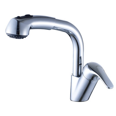 Robinet à poignée simple tactile avec plaque de pont