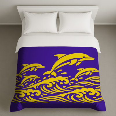 Housses de couette Dolphins Waves