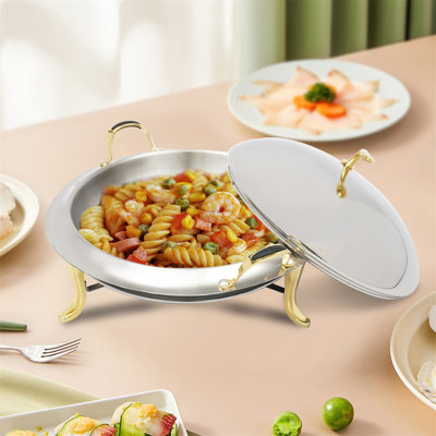 11" Round Stainless Steel Chafing Dish