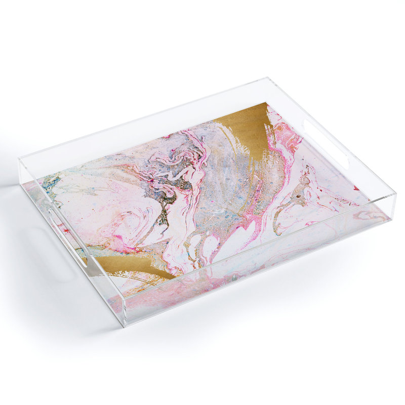 Plastic / Acrylic Tray, 1" H x 8" W x 6" L