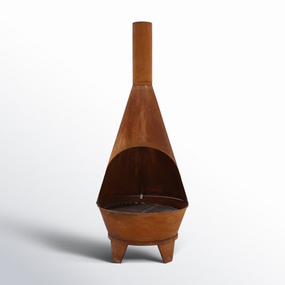 Barrow Tapered Steel Wood Burning Chimnea