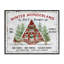 Art mural sur toile Wonderland Christmas Cabin par Creatif Belle-975144019-975144020