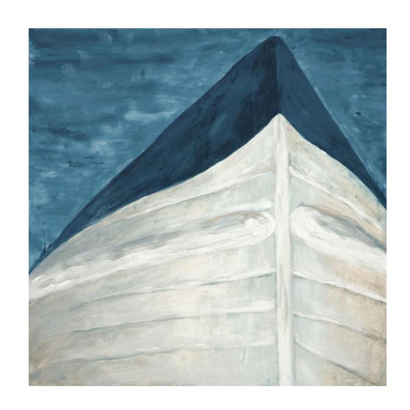 Mediterranean Boats II Print by Barclay Butera, Plexi, 36" H x 36" W x 1.5" D