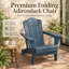 Chaise Adirondack pliante en résine-1109324864