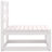 Pettus 27.6" Wide Pine Square Patio Sectional Set with Cushions