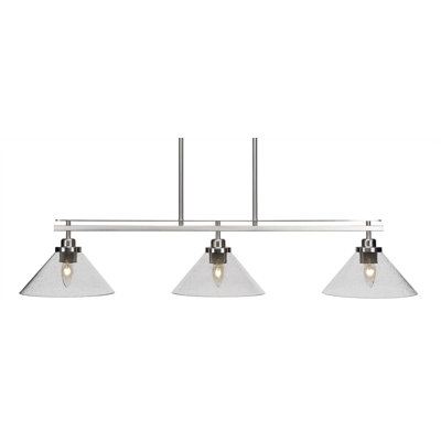 Luminaire pour îlot de cuisine 3 lumières Odyssey