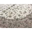 Hand-Knotted High-Quality Ivory and Taupe Area Rug