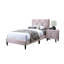 W Tête de lit réglable, meubles de chambre en velours pour chambre d'enfant-113432743-113432745