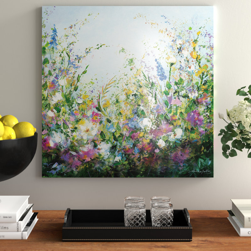 A Perfect Day by Jaanika Talts - Wrapped Canvas Painting, 93.98 cm H x 93.98 cm W x 1.91 cm D