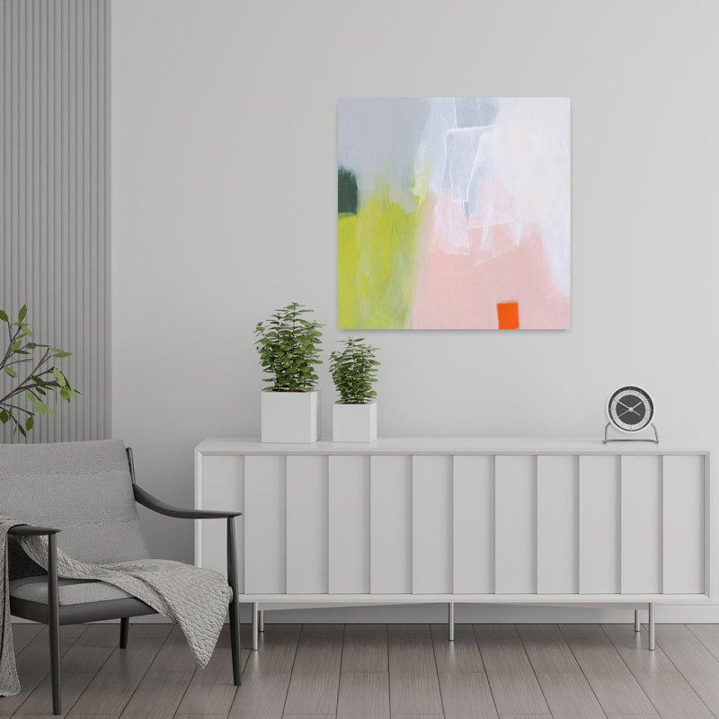 «Last Dance», art contemporain abstrait, H 24 po x l 24 po