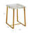 Degolier Cast Glass Top End Table-911559566
