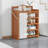 Simple Foldable Non Installation Bamboo Shoe Rack Multi Layer Storage Space Saving Artifact Household Door Narrow Shoe Cabinet-2086875152